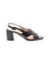 27 EDIT Black Sandals Size 5 1/2 - photo 1