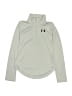Under Armour 100% Polyester Silver Long Sleeve T-Shirt Size S (youth) - photo 1
