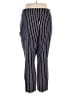 Investments Stripes Blue Casual Pants Size 18 - photo 1