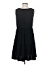 Unbranded Solid Black Casual Dress Size S - photo 2