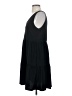 Unbranded Solid Black Casual Dress Size S - photo 5
