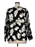Maurices 100% Polyester Black 3/4 Sleeve Blouse Size 14 (0) - photo 2