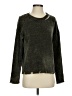 Generation Love Metallic Green Pullover Sweater Size XS - photo 1