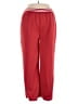 Unbranded Solid Red Casual Pants Size XXL - photo 1