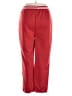 Unbranded Solid Red Casual Pants Size XXL - photo 2