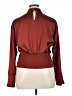 Parker 100% Polyester Burgundy Long Sleeve Blouse Size XL - photo 2