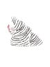 Zutano 100% Organic Cotton Stripes White Booties Size 0-3 mo (baby) - photo 1