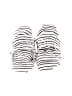 Zutano 100% Organic Cotton Stripes White Booties Size 0-3 mo (baby) - photo 2