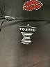 Torrid Hearts Black Active Pants Size 2X Plus (2) - photo 4