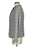 White House Black Market Plaid Gray Blazer Size 4 - photo 5