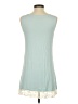 Logo Layers Teal Sleeveless Top Size S - photo 2