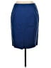 Halogen Solid Blue Formal Skirt Size 4 - photo 2