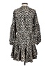 Everly 100% Polyester Animal Print Brown Casual Dress Size S - photo 2