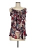 Peace + Love 100% Polyester Burgundy Red Tank Top Size M - photo 1