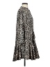Everly 100% Polyester Animal Print Brown Casual Dress Size S - photo 4