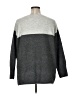 Vince Camuto Color Block Gray Pullover Sweater Size 1X - photo 2