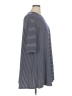 Free 2 luv Stripes Gray Casual Dress Size 1X - photo 4