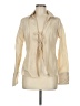 Topshop Ivory Long Sleeve Blouse Size 6 - photo 1