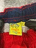Gagou Tagou 100% Polyester Red Board Shorts Size 12 - photo 3