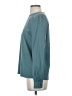 Jaeger 100% Silk Teal Long Sleeve Silk Top Size 0 - photo 5