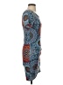 Grecerelle Paisley Blue Casual Dress Size S - photo 4