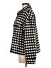 Sanctuary Houndstooth Black Coat Size M - photo 5
