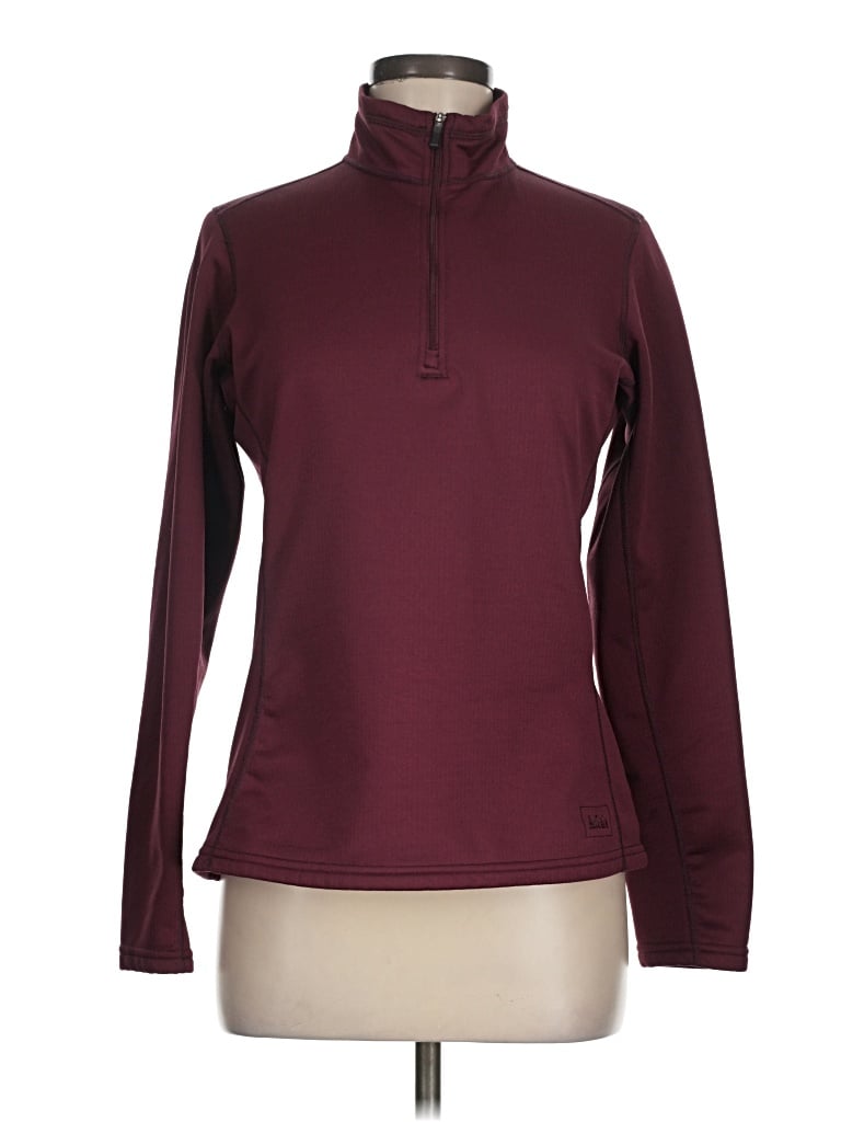 Pre-owned Rei Sweatshirt In Burgundy