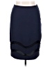 Rachel Roy 100% Polyester Solid Blue Casual Skirt Size 14 - photo 1
