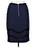 Rachel Roy 100% Polyester Solid Blue Casual Skirt Size 14 - photo 2