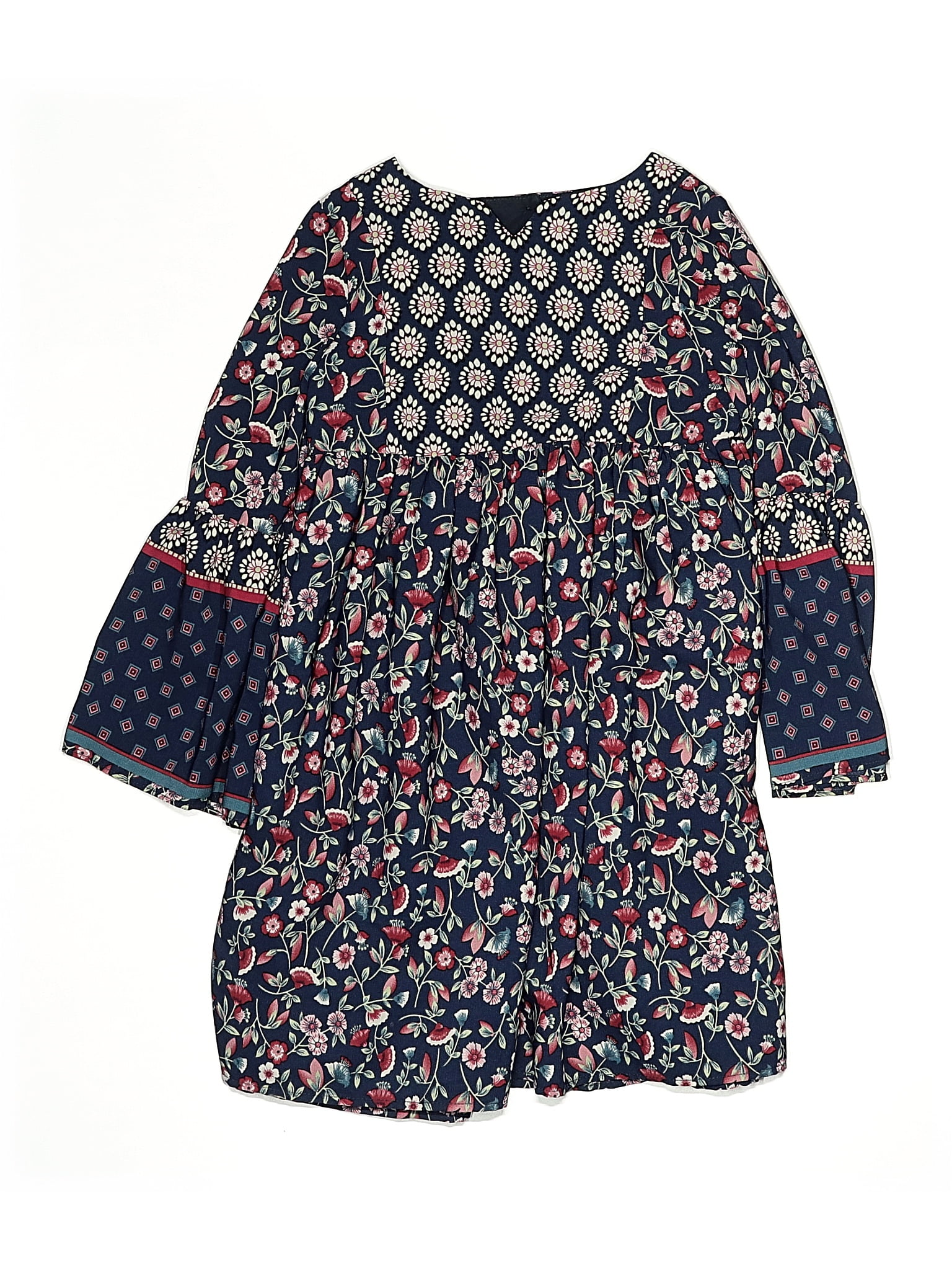 STREET-ONE Chemisier tunique à motifs pour femmes en Bleu | STREET-ONE
