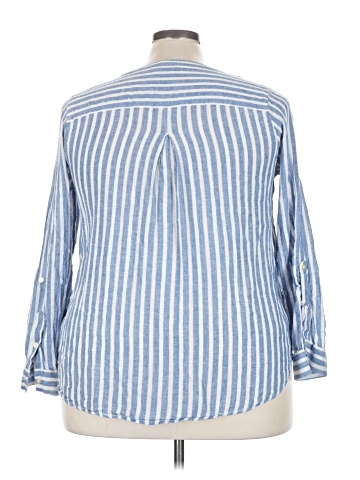Lucky Brand 3/4 Sleeve Button-Down Shirt (view 2)