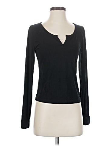 Three Dots Long Sleeve Henley (view 1)