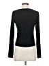 Three Dots Black Long Sleeve Henley Size S - photo 2