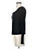Three Dots Black Long Sleeve Henley Size S - photo 5
