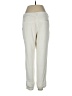Classiques Entier Solid Ivory Casual Pants Size 6 - photo 2