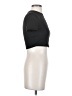 Shein Black Short Sleeve Turtleneck Size 4 - photo 4