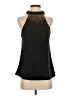 Castle Starr 100% Silk Black Sleeveless Silk Top Size S - photo 1