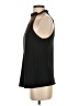 Castle Starr 100% Silk Black Sleeveless Silk Top Size S - photo 5