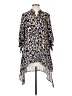 Nygard Animal Print Multi Color Ivory Kimono Size S - photo 1