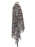 Nygard Animal Print Multi Color Ivory Kimono Size S - photo 4
