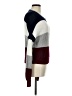 Ambiance Apparel Color Block Burgundy Pullover Sweater Size M - photo 4