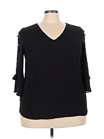 Thalia Sodi 3/4 Sleeve Top (view 1)