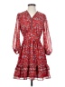 Max Studio 100% Polyester Paisley Red Casual Dress Size XS - photo 1