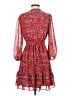 Max Studio 100% Polyester Paisley Red Casual Dress Size XS - photo 2