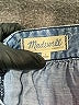Madewell Solid Blue Denim Skirt Size 6 - photo 4
