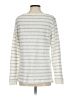 Hannah Silver Long Sleeve Top Size S - photo 2