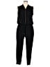 T Tahari Solid Black Jumpsuit Size XL - photo 1