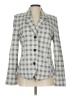 CAbi Checkered-gingham Gray Blazer Size 10 - photo 1