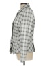 CAbi Checkered-gingham Gray Blazer Size 10 - photo 5