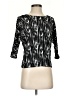 Just Female Black 3/4 Sleeve Top Size XS - photo 1